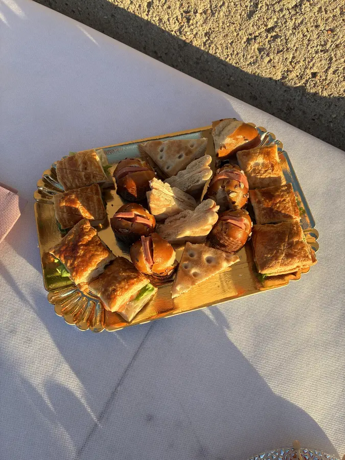 Plateau de feuilletés maison